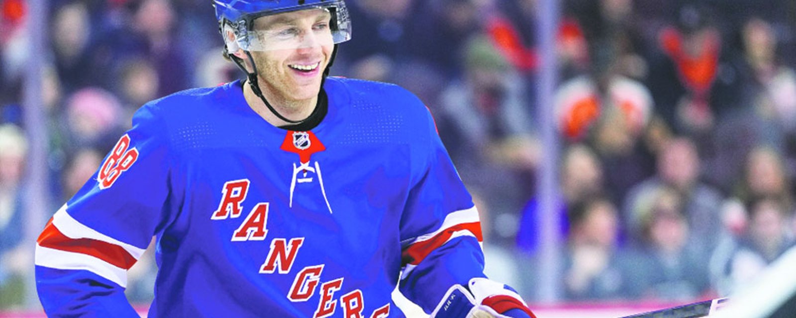 MSG gets LOUD for Patrick Kane's Rangers debut