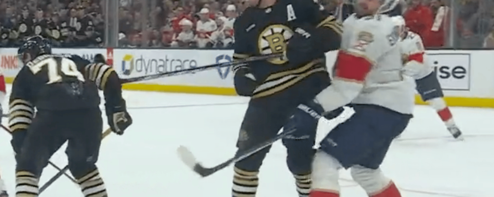 Charlie McAvoy ejected for blindside hit on Oliver Ekman-Larsson