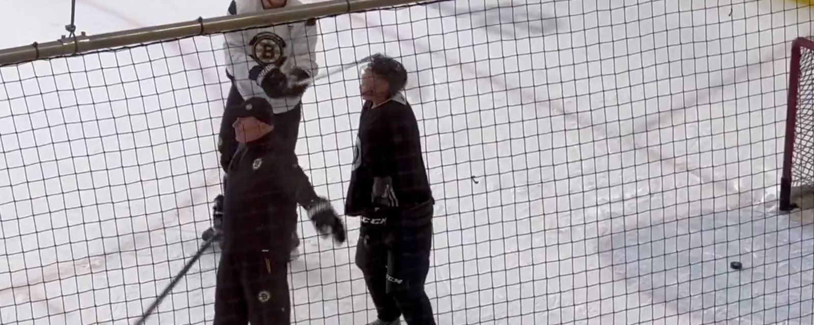 Nikita Zadorov goes viral with latest video from Bruins’ pratice