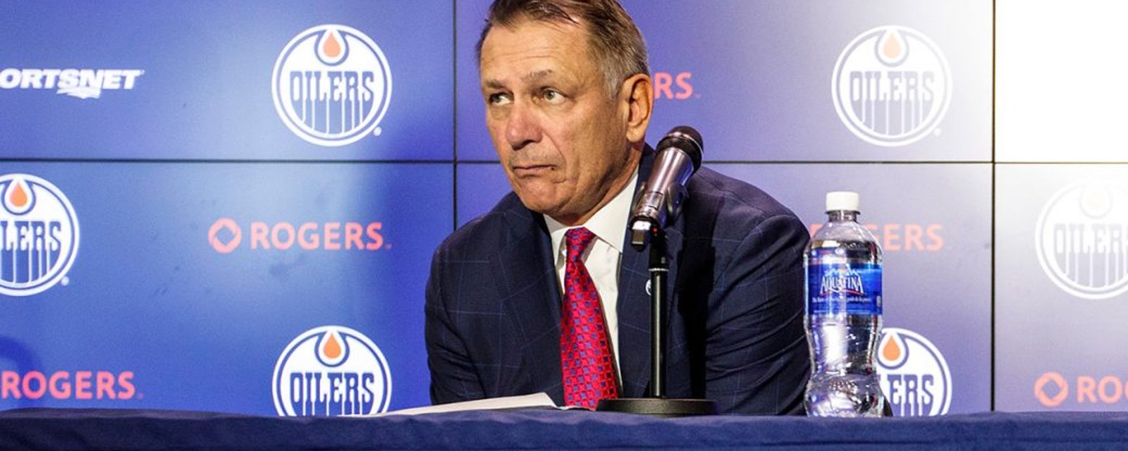 Rumors of Ken Holland leaving Oilers bubble up during WCF.