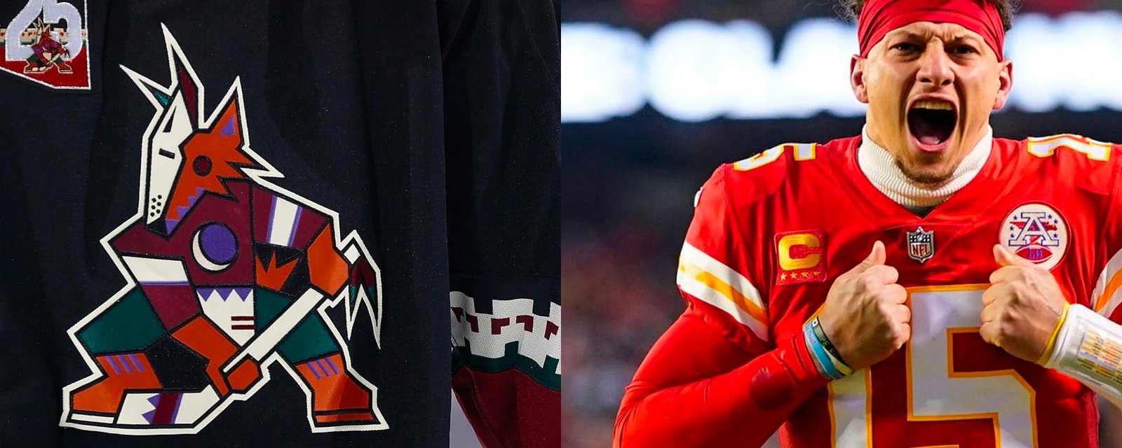 NFL’s Patrick Mahomes gets involved in Coyotes’ relocation talks!