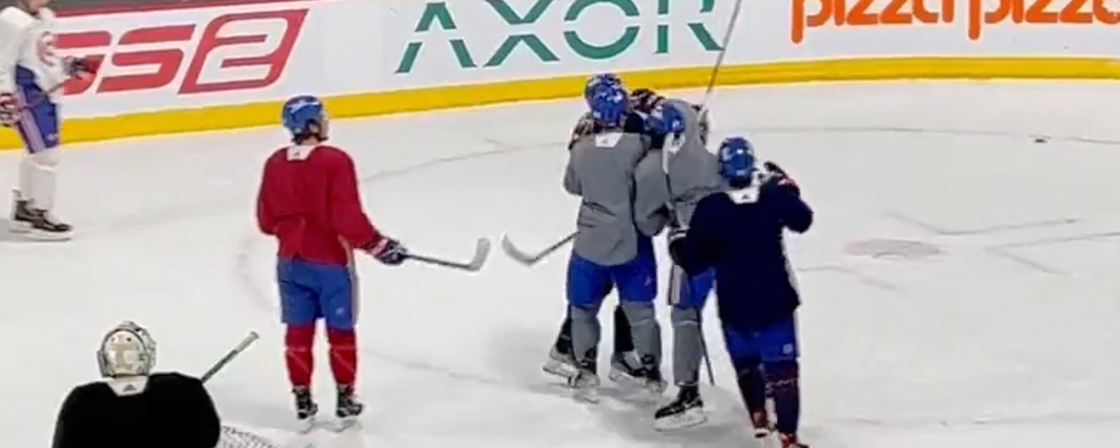 Fight erupts on the ice at Canadiens’ practice!