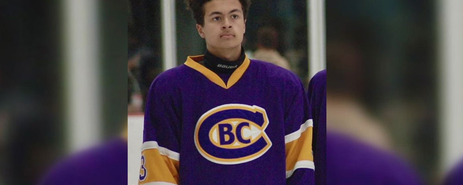 16 year old high school hockey player shot and killed while driving home from game with his Dad