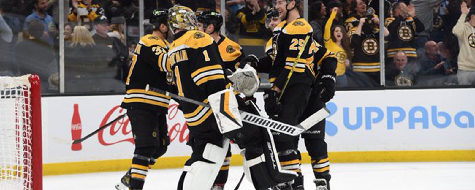 Bruins officially set a new NHL record