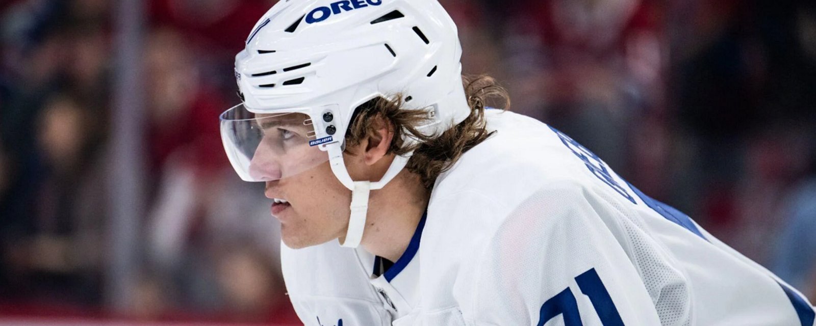 Maple Leafs make roster move ahead of clash with Senators.