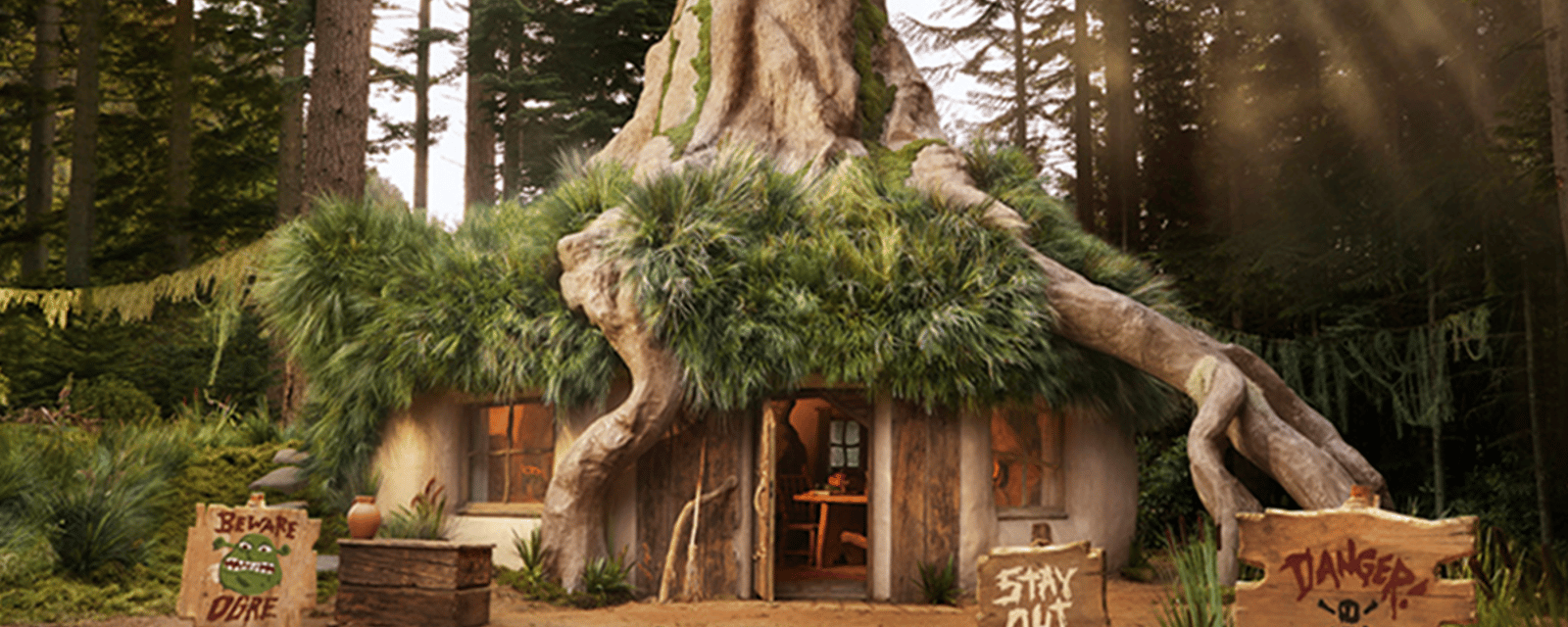 Cette maisonnette inspirée de Shrek vient d'ouvrir ses portes et vous pouvez y séjourner gratuitement.