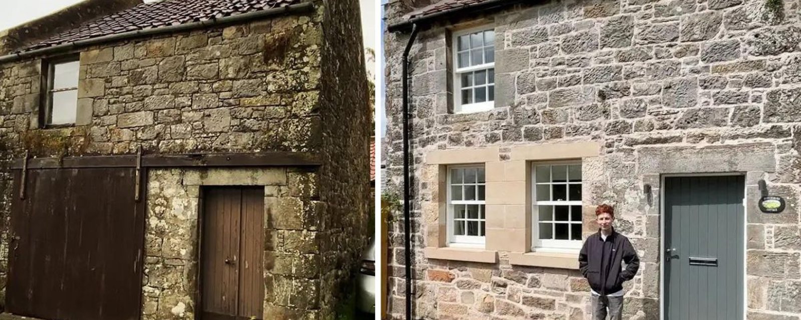 De vieille bâtisse abandonnée de 300 ans à coquette petite demeure chaleureuse