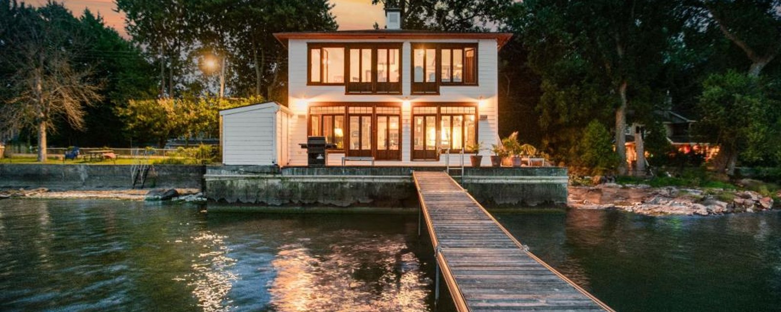 L'accord parfait de l'ambiance bord de mer et d'un intérieur au cachet chaleureux 