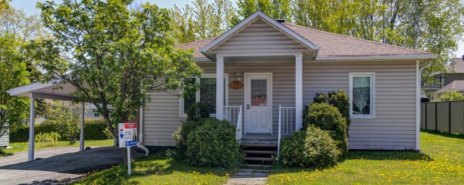 Coquet petit cottage à 168 900$ libre immédiatement et idéal comme 1ère acquisition