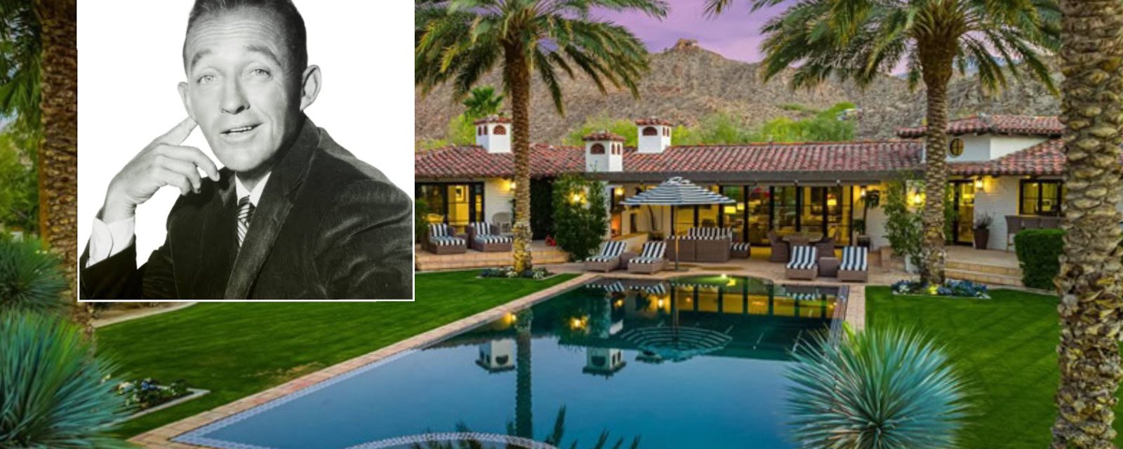 L'ancienne maison de Bing Crosby à Palm Desert est à vendre pour 13,5 millions de dollars