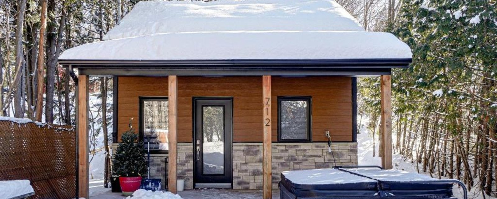 Prix revu à la baisse pour ce refuge rénové avec goût et vendu meublé
