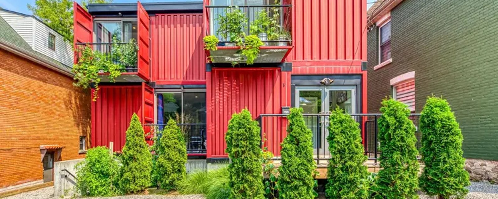 Étonnante maison en conteneurs à vendre pour près de 1,4 millions en Ontario