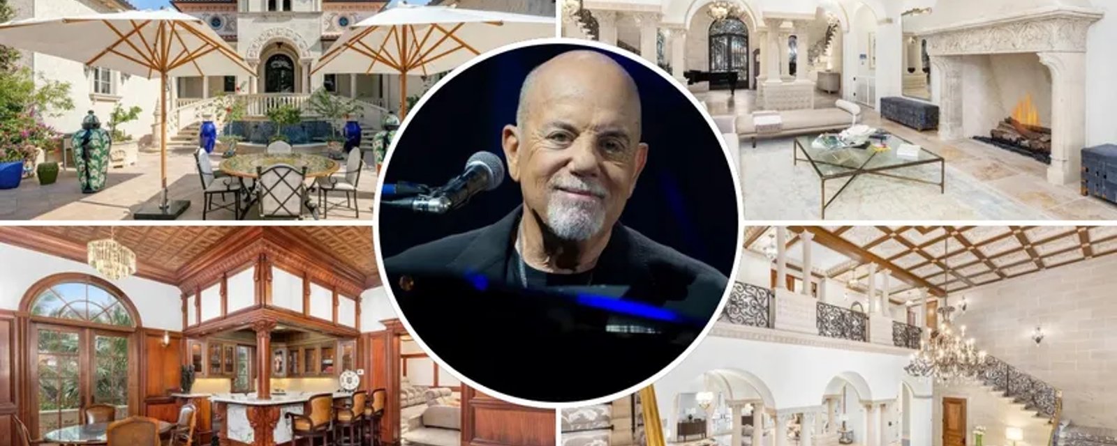 Billy Joel a finalement vendu sa demeure en Floride après une baisse de prix de 22 millions de dollars