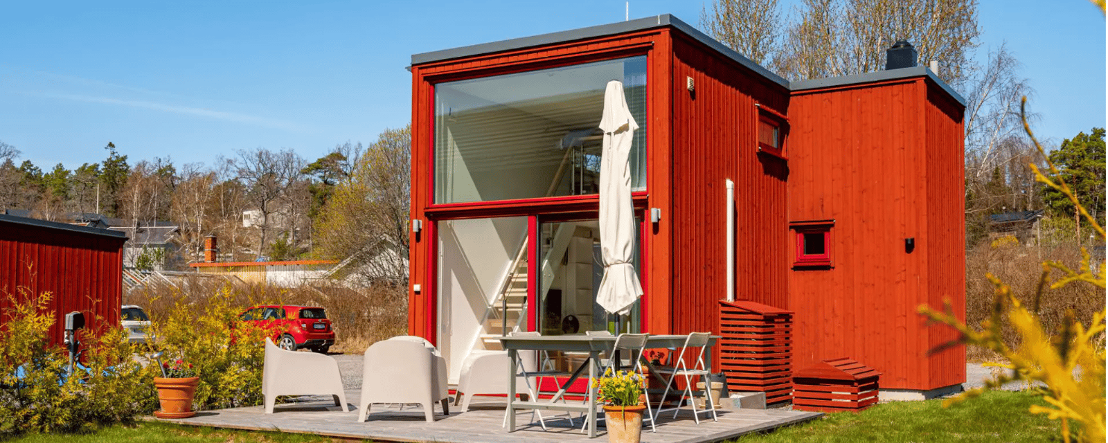 Vous tomberez sous le charme de cette minimaison flamboyante