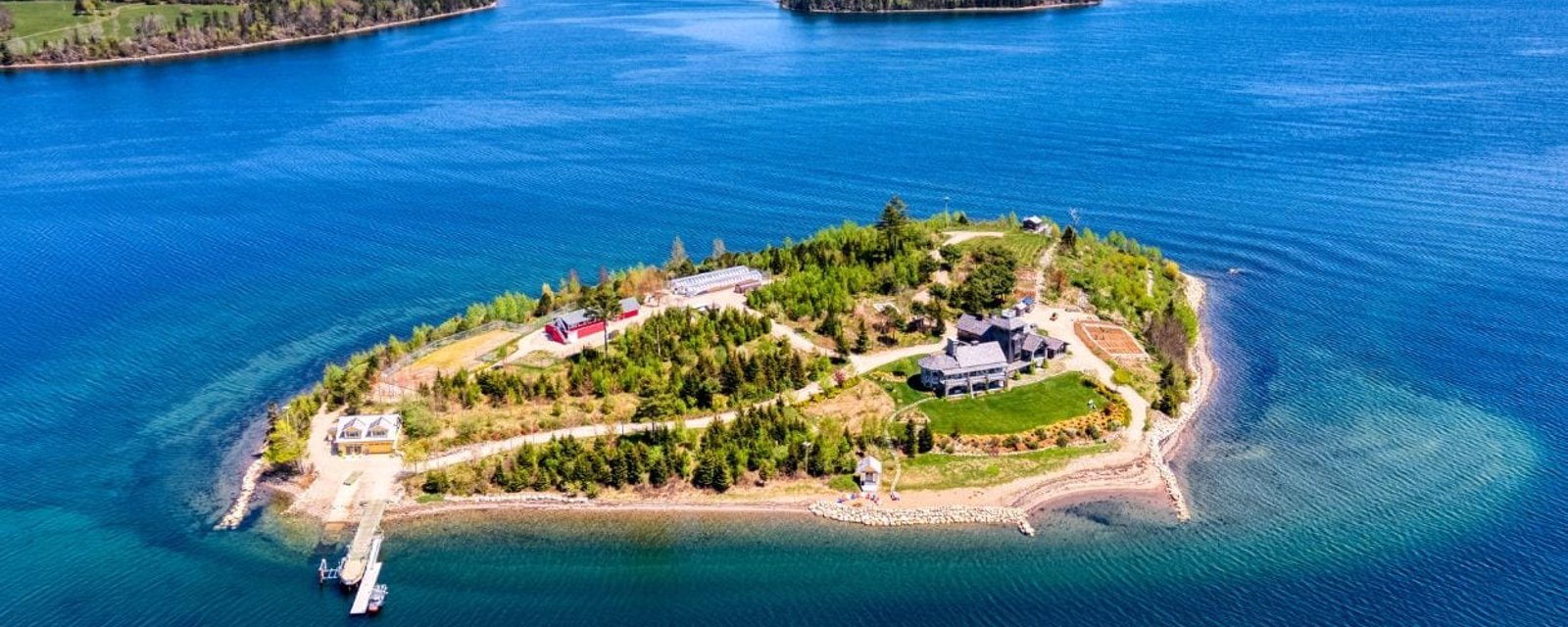 Vous pourriez vivre sur cette île autosuffisante pendant 1 an sans jamais avoir à la quitter