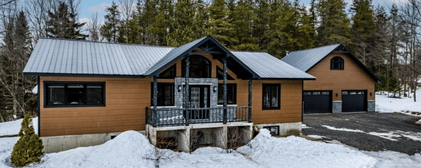 Sympathique chalet au coeur de la nature