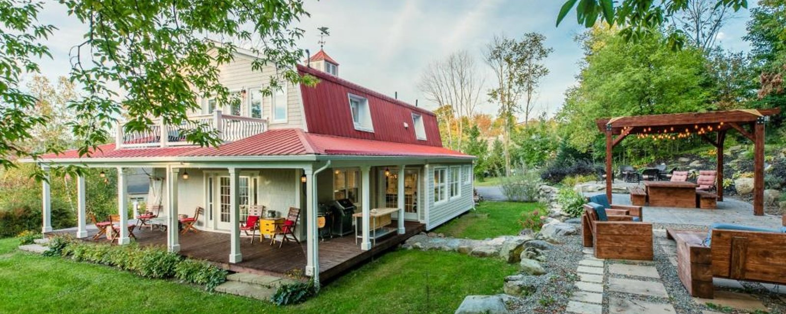 Magnifique propriété de campagne alliant charme champêtre et esthétique moderne