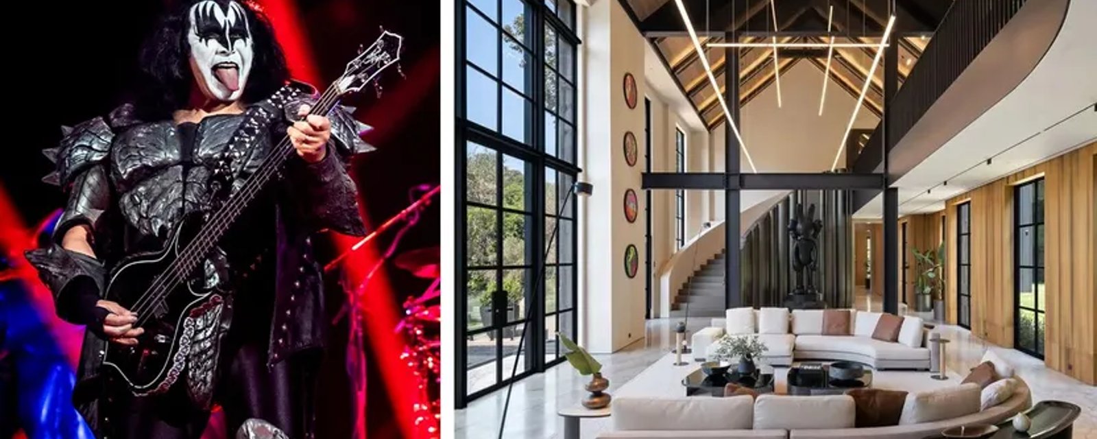 Incroyable transformation de l’ancien manoir de Gene Simmons de Kiss