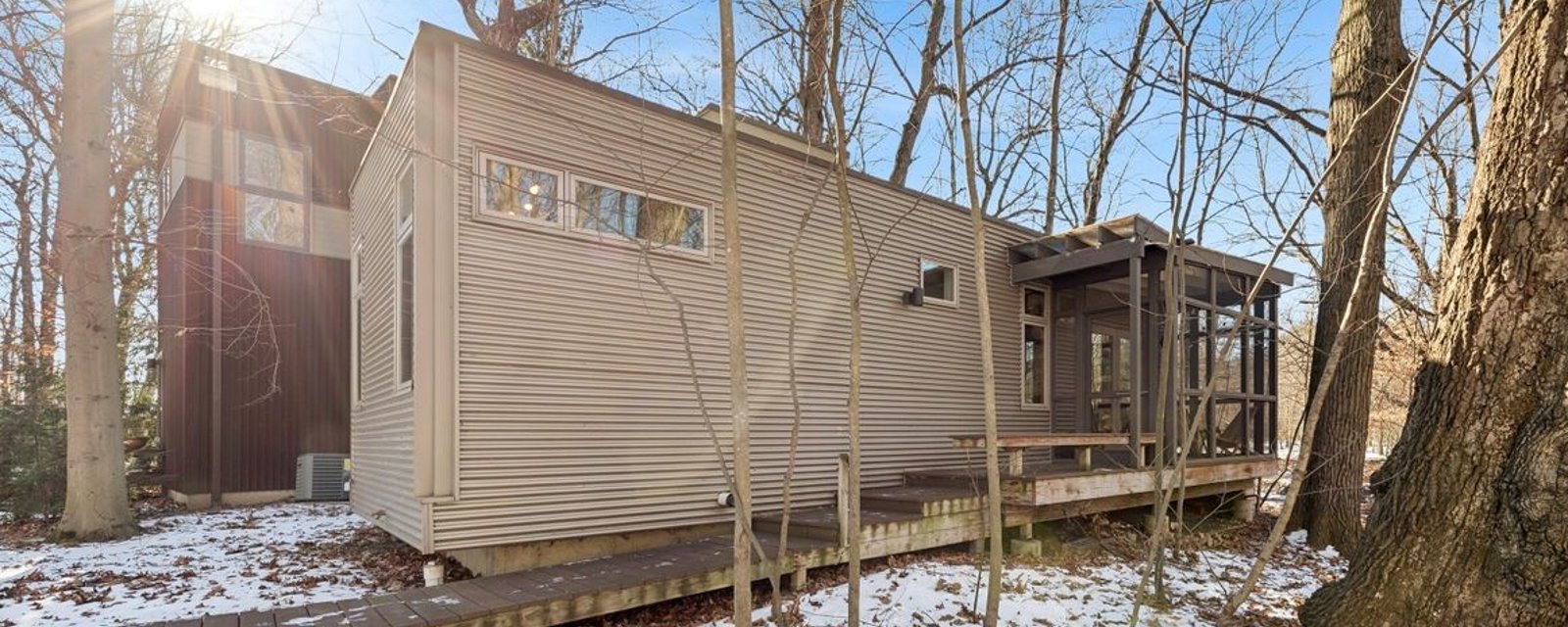 Mini-maison, maxi-confort: une surprenante tiny house vendue meublée et équipée 