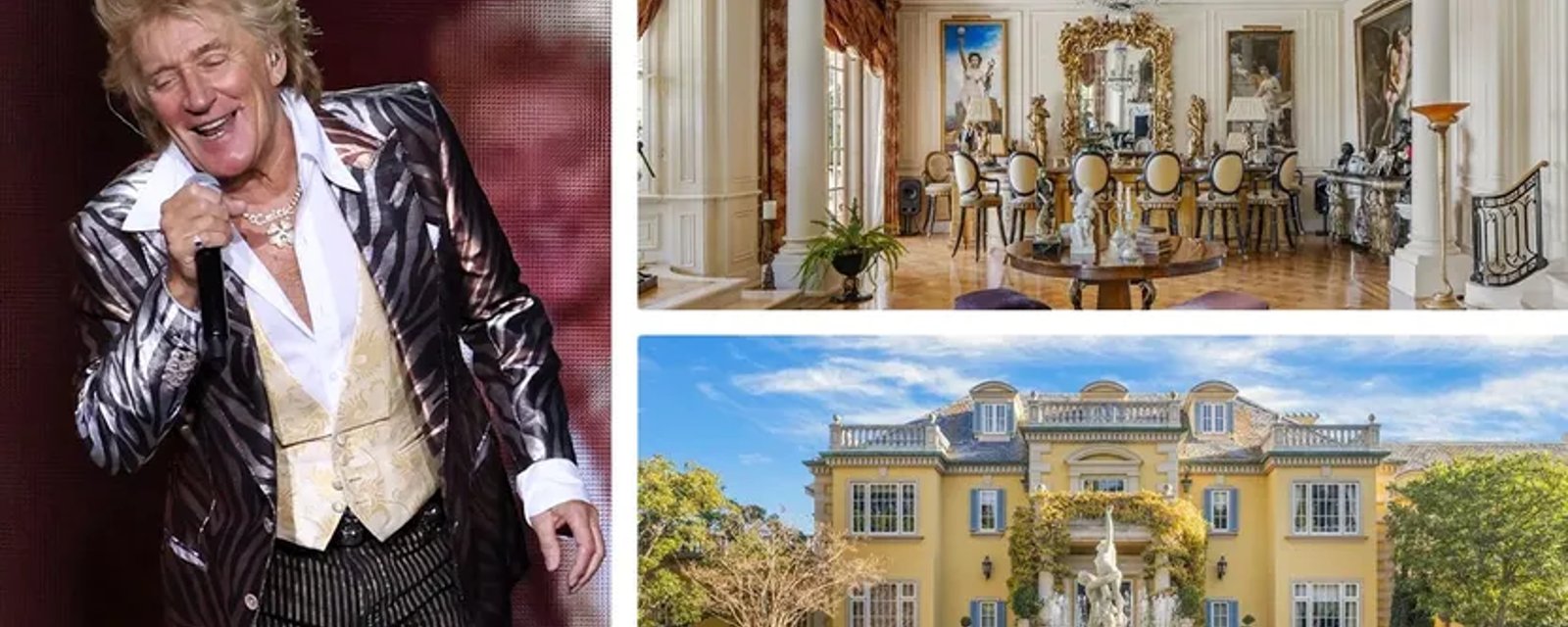 Rod Stewart augmente le prix de vente de son domaine de Beverly Hills