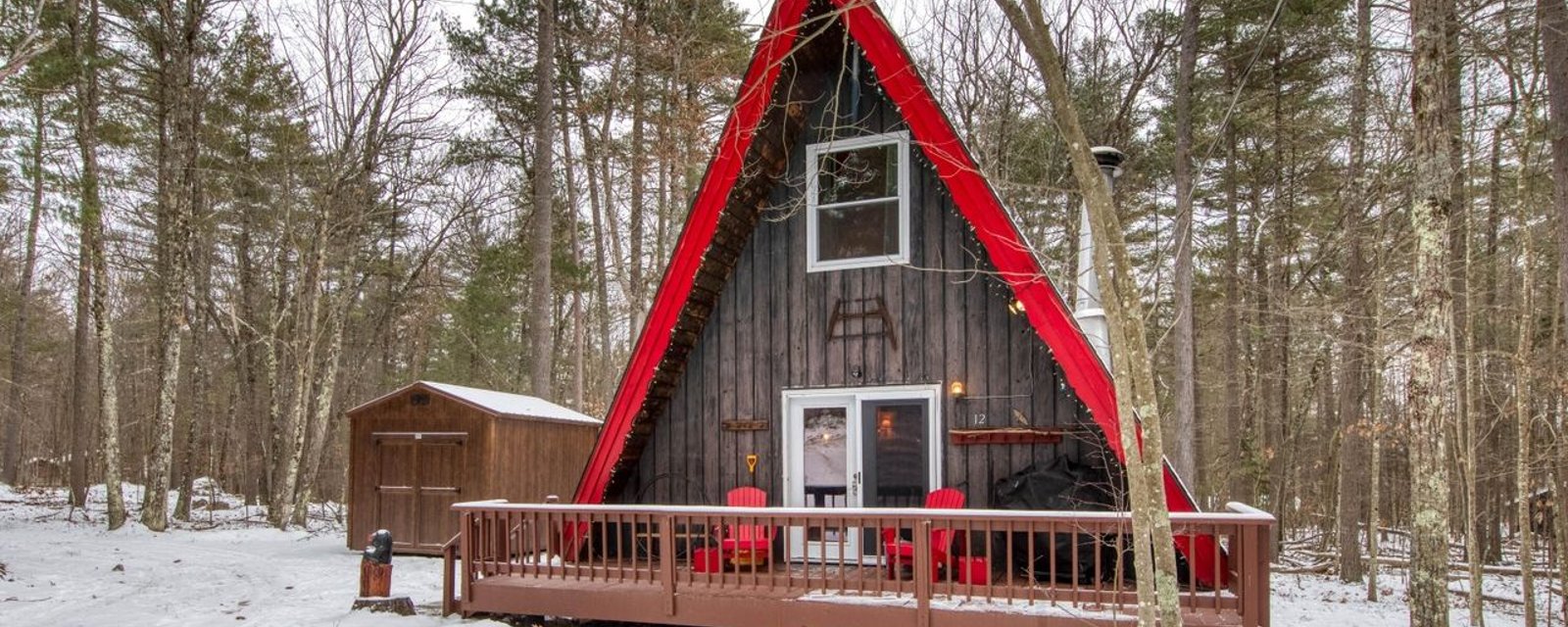 Chaleureux chalet meublé niché dans un environnement de rêve 