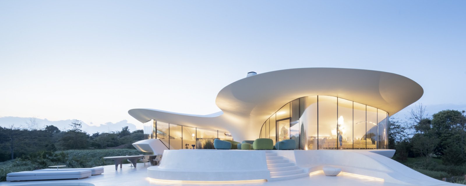 Cette maison semble tout droit sortie du futur 