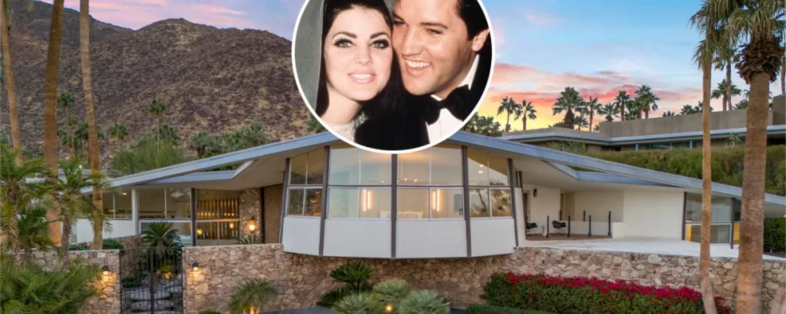 La maison de Palm Springs où Elvis et Priscilla Presley ont célébré leur lune de miel est maintenant à vendre