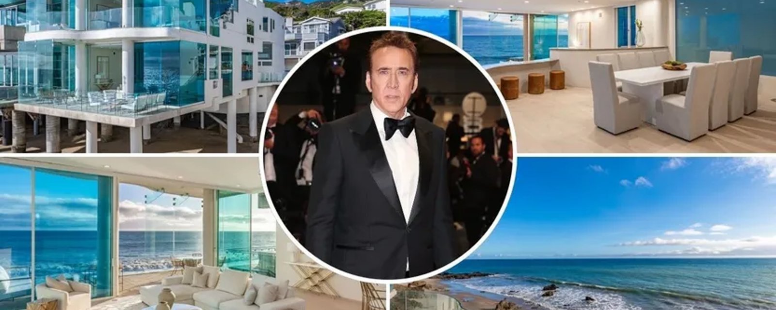 Nicolas Cage a ajouté cette élégante demeure de Malibu de 10,5 millions de dollars à son portefeuille immobilier 