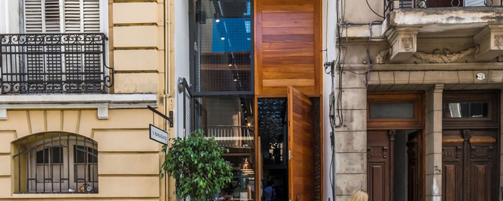 Superbe restaurant caché dans une petite ruellle. 