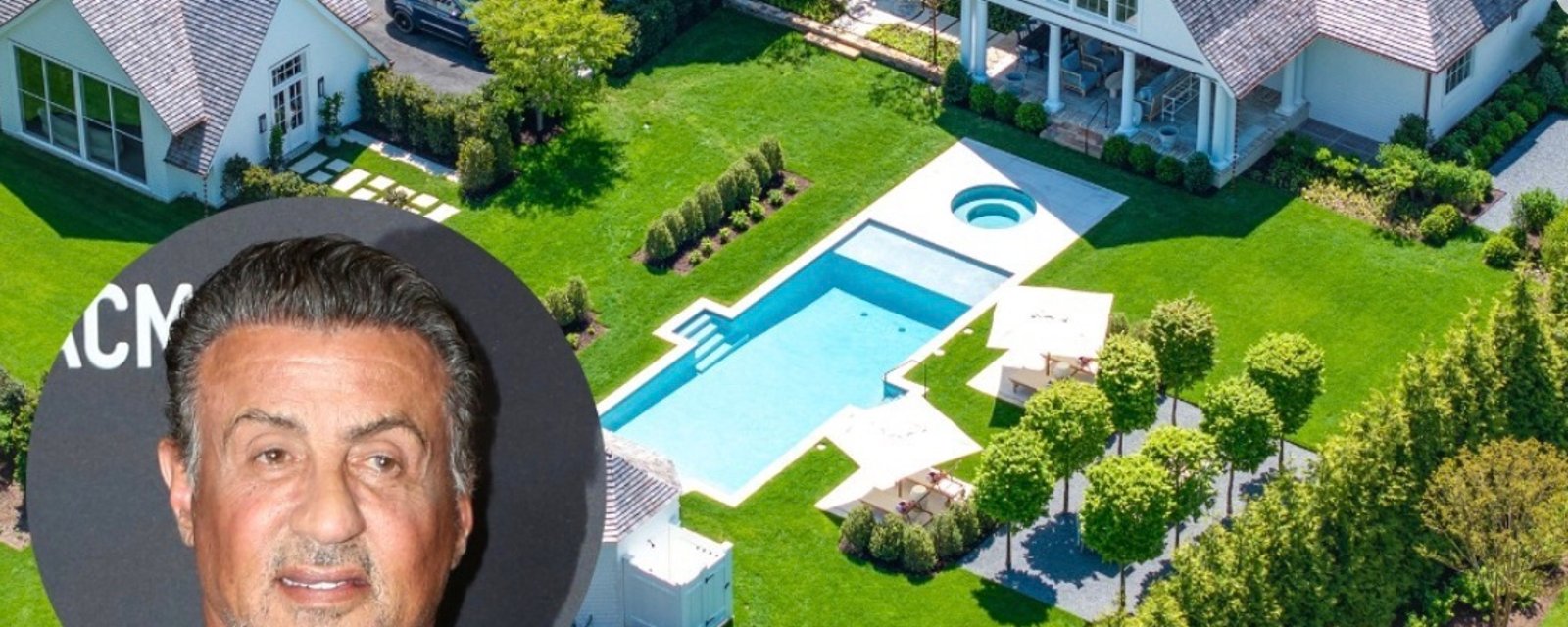 L’acteur Sylvester Stallone aurait acheté cette sompteuse demeure des Hamptons pour ses trois filles