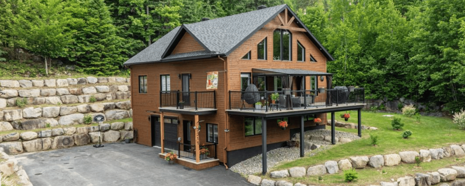 Chalet lumineux et chaleureux en pleine nature