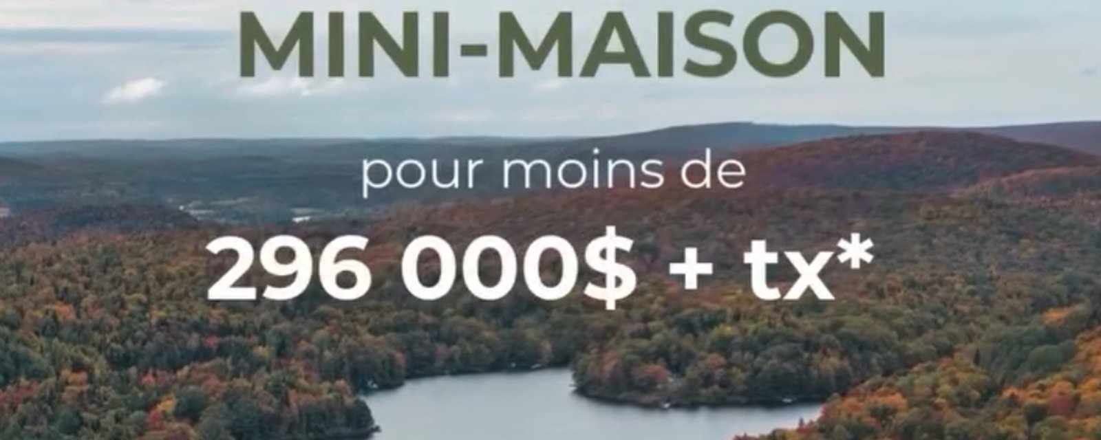 Un projet innovant de minimaisons se concrétisera cette année au Québec