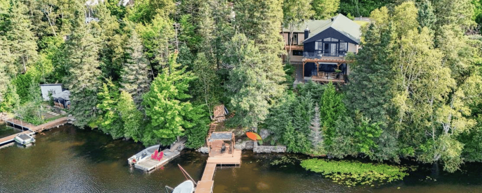 La nature, le lac et le confort dans ce magnifique chalet laurentien