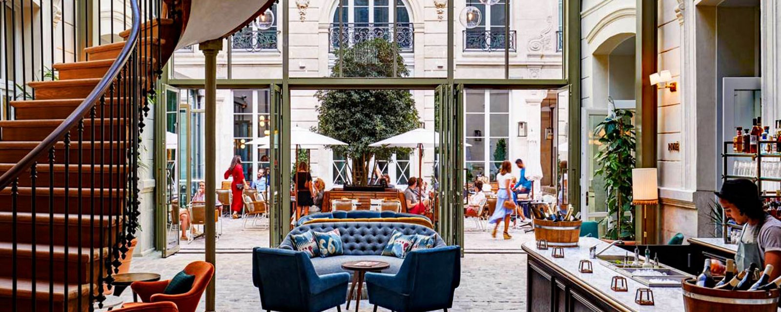 Cet hôtel remarquable offre 172 chambres, un escalier vieux de 300 ans et un décor à couper le souffle 