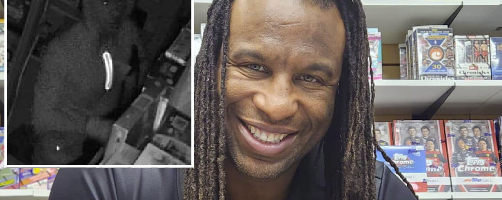 Georges Laraque victime d'un épouvantable vol et il partage des images du coupable