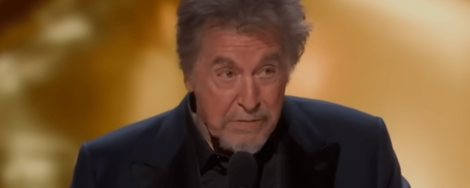 Al Pacino brise le silence après son passage controversé à la cérémonie des Oscars