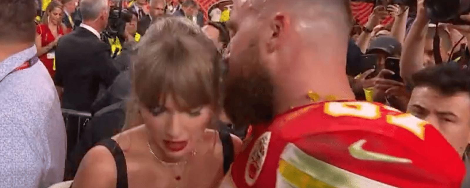Des internautes s'inquiètent pour Taylor Swift après l'excès de colère de Travis Kelce au Super Bowl