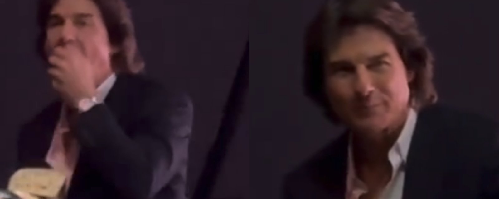 Une curieuse vidéo de Tom Cruise qui mange du popcorn fait fureur sur le web