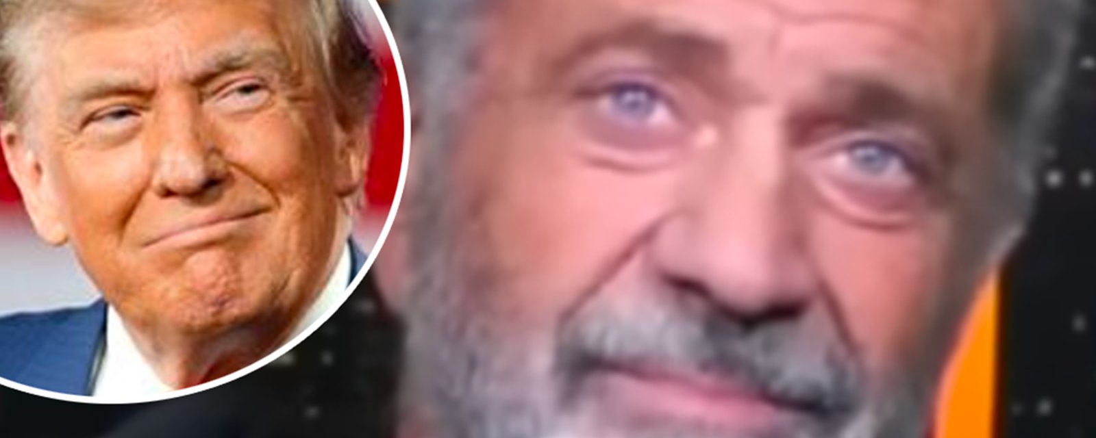 Mel Gibson est fan de Donald Trump et il ne se cache pas pour le dire en direct à la télévision