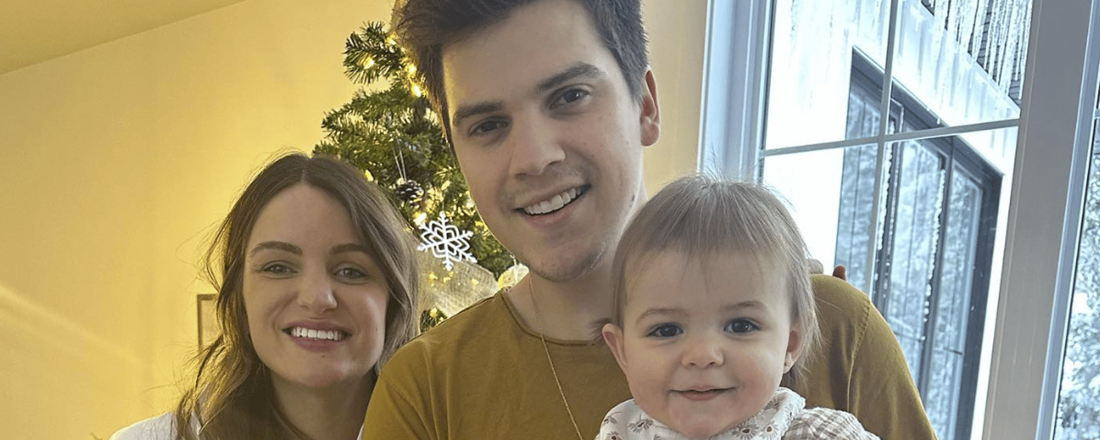 Ludovick Bourgeois et son amoureuse écrivent un touchant message à leur fille pour ses 2 ans