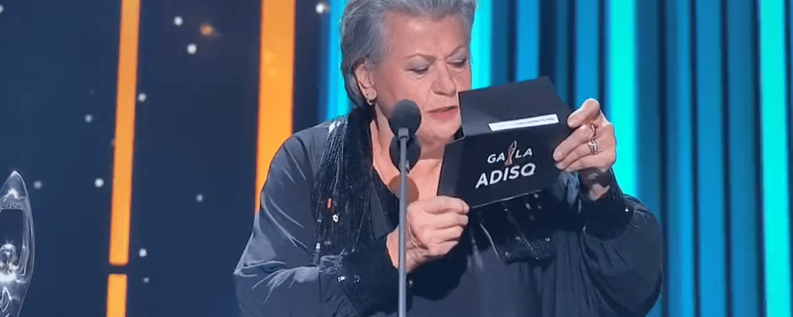 Ginette Reno se trompe en direct et nous a offert un des moments les plus drôles de l'histoire du Gala de l'ADISQ