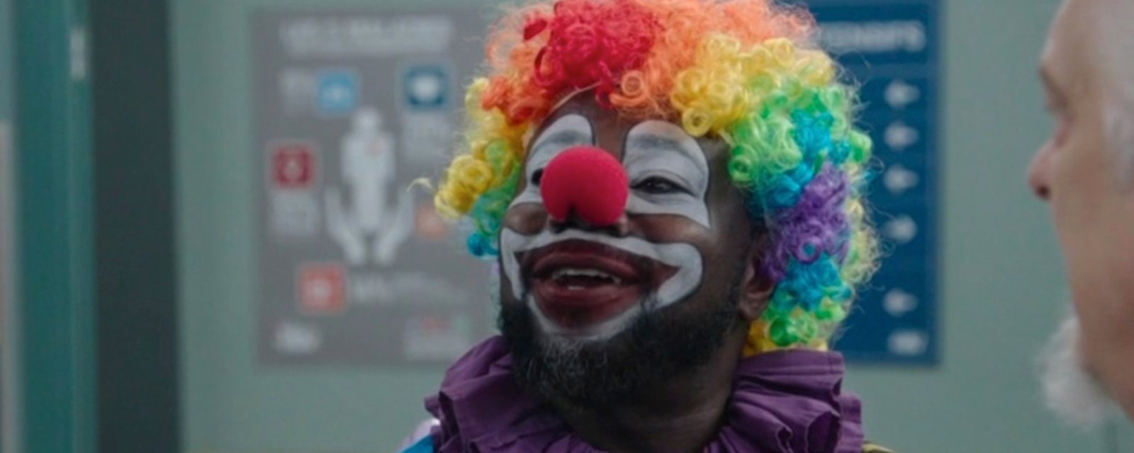 Des clowns thérapeutiques du Québec font une importante précision concernant le clown dans STAT