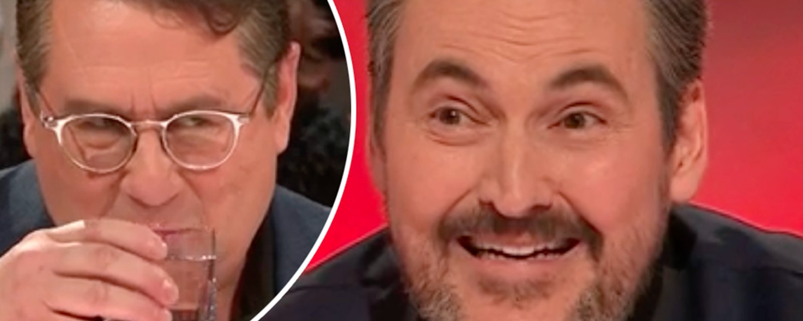 Guy A. Lepage fait une blague inattendue à Bernard Drainville à Tout le monde en parle