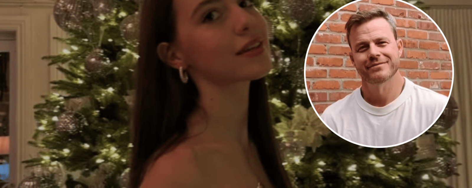 Raphaëlle Morissette partage une adorable photo avec son papa Louis Morissette pour Noël