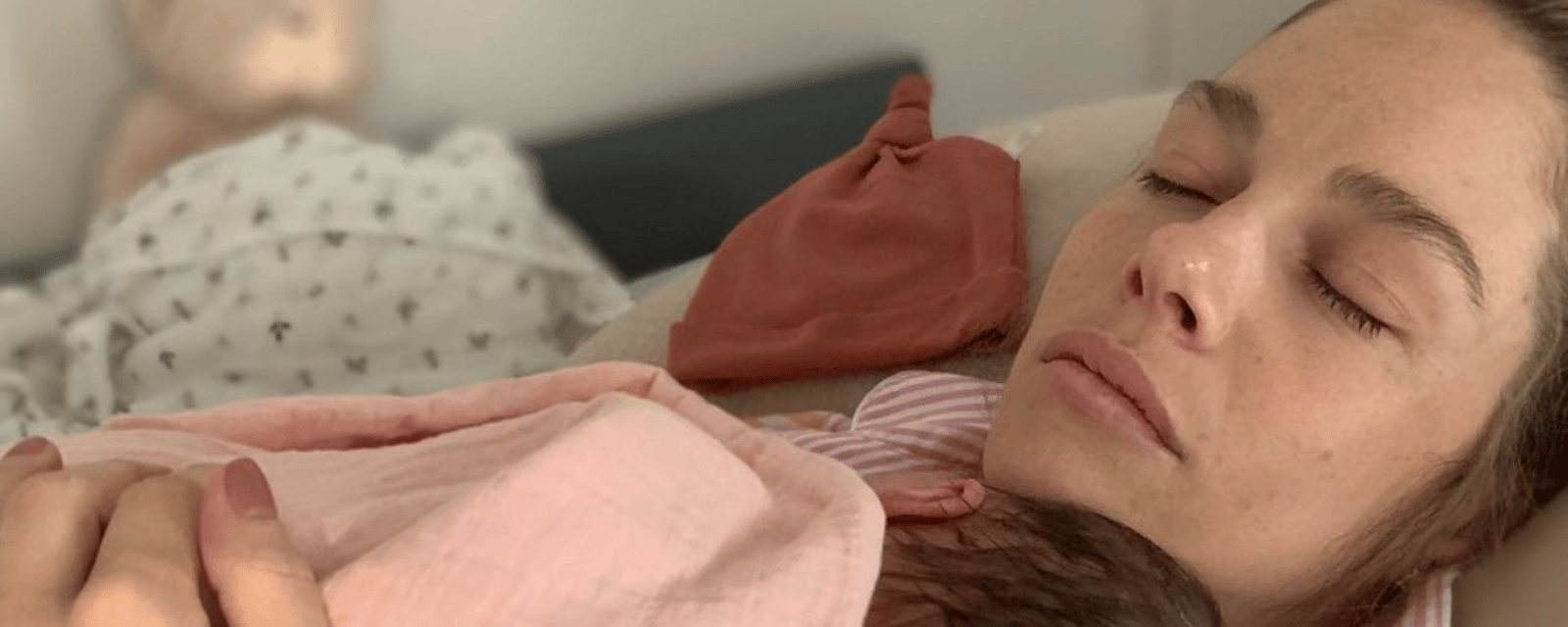 Maripier Morin vient d'accoucher et Jean-Philippe Perras publie une série de photos adorables