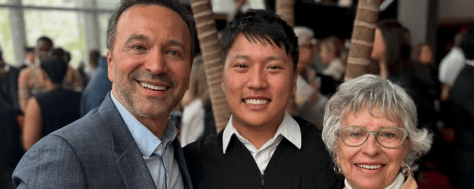 Joël Legendre célèbre un important moment dans la vie de son fils qui a tellement grandi