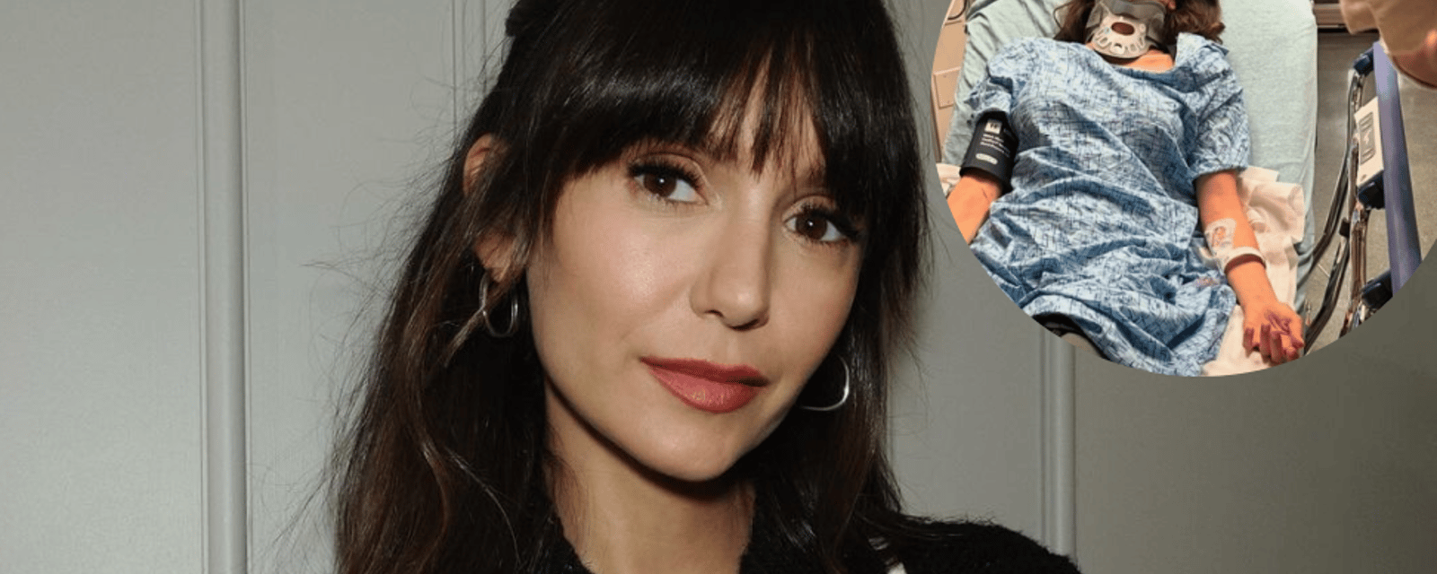 L'actrice Nina Dobrev est victime d'un grave accident de la route