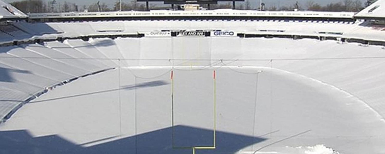 WATCH: Buffalo being covered in snow ahead of MNF matchup vs. Patriots 