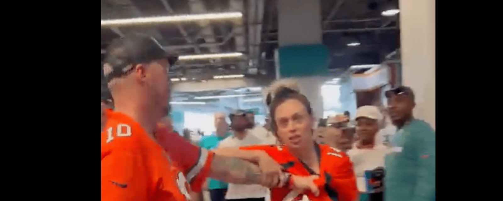 Video: Drunk Broncos fan attempts to fight anyone and everyone! 