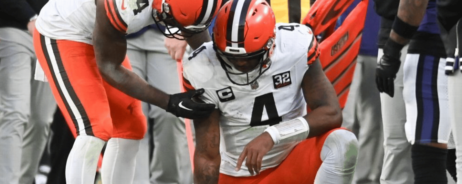 The worst is confirmed for Browns QB DeShaun Watson